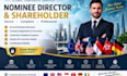 provide professional nominee director service, company registration, shareholder