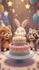 create a cute animated birthday video for kids