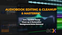 clean, edit, and prepare your audiobook for acx