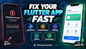 fix flutter app bugs, errors, crashes and firebase issues