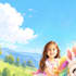 create a custom magical unicorn portrait for kids from photo