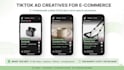 create 3 viral tiktok ad creatives with 3 hooks for ecommerce