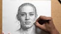make a time lapse process video of your portrait drawing