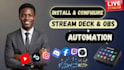setup and configure your elgato stream deck for obs, vmix, twitch, youtube