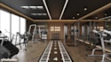 design and render gym, yoga and pilates studio interiors 3d