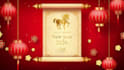 create a chines new year video animations