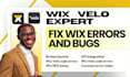 fix wix website bugs, errors and velo code issues custom features webhook api