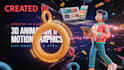 3d animations and motion graphics in blender for website and app animation