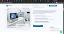 design and develop a responsive frontend website