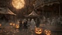 create 3d children book for halloween animation