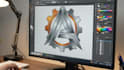 create a professional 3d logo design for your business