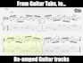 turn your guitar tabs into realistic guitar and bass tracks