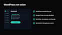 set up your tor onion service, mirror or wordpress site