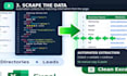 scrape web data and extract to excel or csv