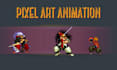 make pixel art character pixel art animation pixel character design pixel sprite
