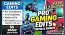 be your video editor for gaming and anime edits