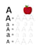 kids worksheet tracing and activity book