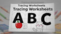 create abc coloring books and tracing worksheets for kids