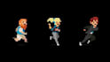 pixel art character design, pixel animation, pixel art animation, sprite sheet
