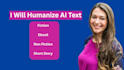 humanize ai text and professionally ghostwrite fiction, ebooks, and nonfiction