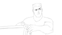 create 2d line art, 2d pencil sketch or 2d traditional animation