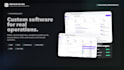 develop ai software, CRM, dashboards and web apps