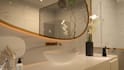 do bathroom interior design in 3d and render