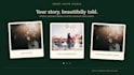create an animated interactive wedding invitation website with rsvp