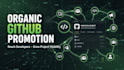 organically promote your github project to increase visibility