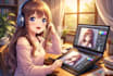 create image animation and lofi loop animation for you
