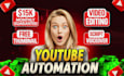 be your faceless youtube video creator