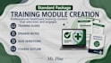 create healthcare training course content slides and quizzes
