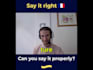 improve your french pronunciation with audio feedback
