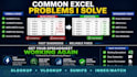 fix excel formulas, errors and spreadsheet issues