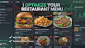 improve your online restaurant menu to boost sales  on ubereats, justeat etc