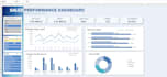 create a professional excel dashboard and data visualization