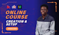 do kajabi online course setup gohighlevel website skool course community setup