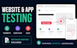test your website or app for usability, user flow, and bugs