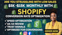 do conversion rate optimization shopify cro shopify audit