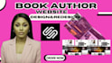 design squarespace author website, ebook website, book landing page