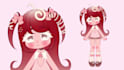 draw a cute chibi vtuber avatar or character