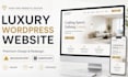 luxury wordpress website and premium wordpress redesign