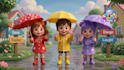 create a colorful 3d kids animated video