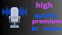 create natural sounding ai voiceovers