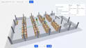 turn your warehouse or factory floor plan into a 3d layout web link