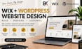 build, redesign and customize wix or wordpress websites