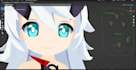unity vrchat avatar rig,vseeface,hair physics,3d blender rig,ifacialmocap,3tene