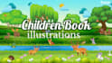 create cute cartoonish children book illustrations
