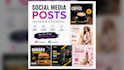 design amazing facebook post and instagram design