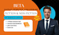 beta read fiction and nonfiction, romance story, thriller, paranormal, publish